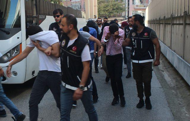 Kocaeli’deki torbacı operasyonunda 9 tutuklama