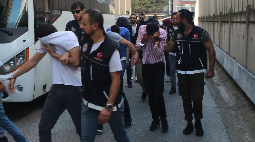 Kocaeli’deki torbacı operasyonunda 9 tutuklama