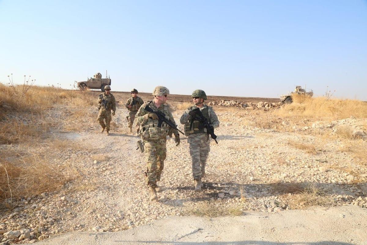 Son dakika! T&uuml;rk ve ABD askerleri 3. kara devriyesine başladı