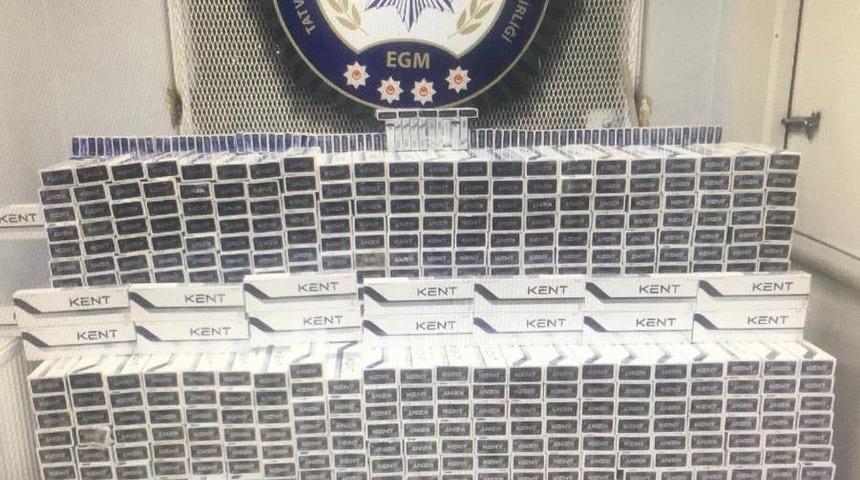 Tatvan&rsquo;da 45 bin 730 paket ka&ccedil;ak sigara ele ge&ccedil;irildi