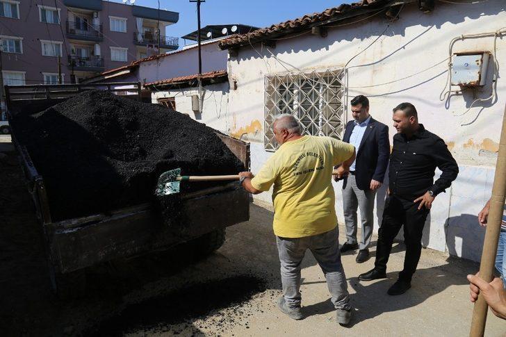 Turgutlu’da bozuk yollarda asfalt çalışmaları başladı G4