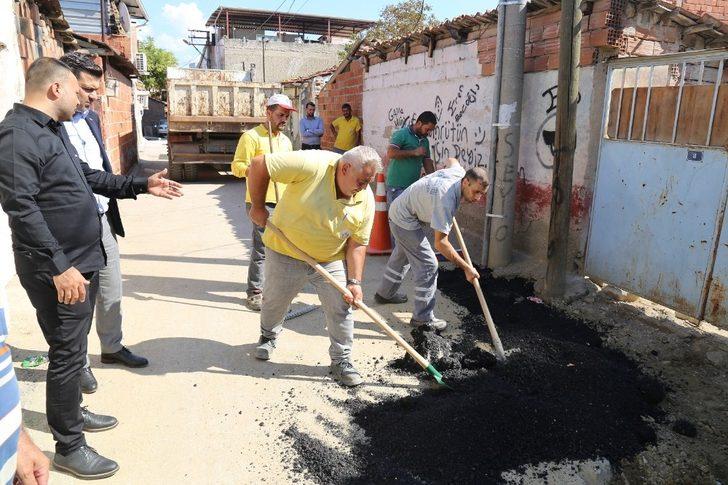 Turgutlu’da bozuk yollarda asfalt çalışmaları başladı G5
