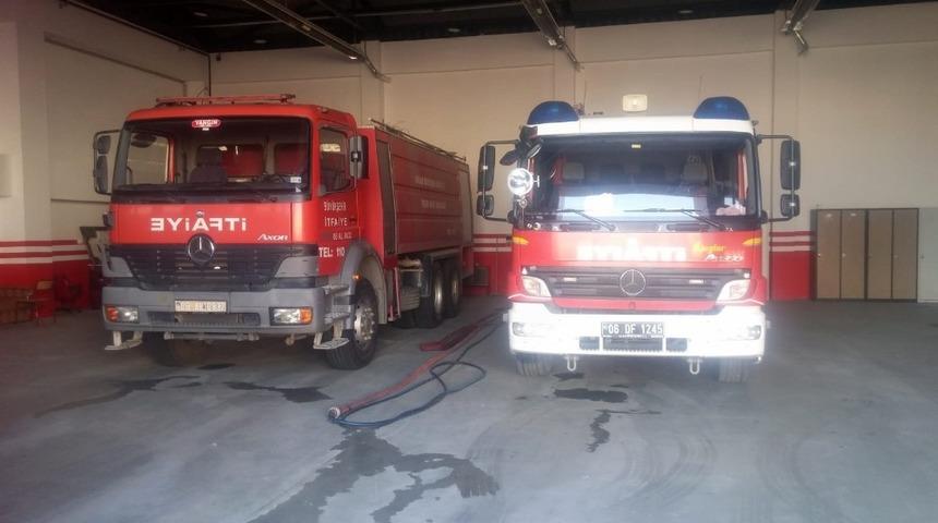 &Ccedil;ubuk itfaiye binası hizmete a&ccedil;ıldı