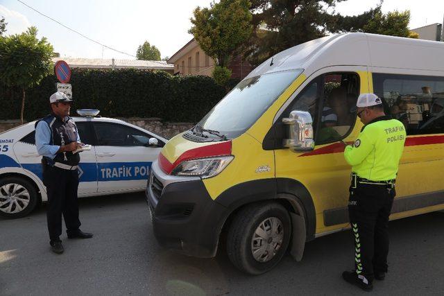 Van’da toplu ulaşım araçlarında denetim