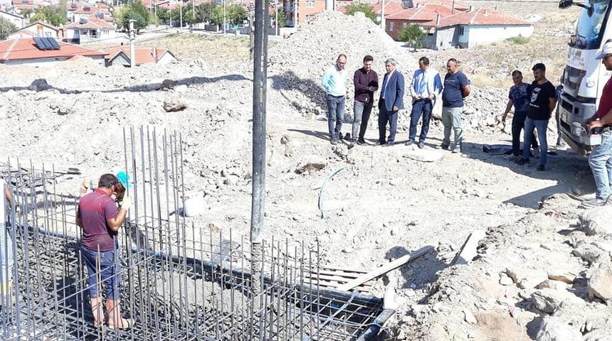 Altıntaş&rsquo;ta Emniyet M&uuml;d&uuml;rl&uuml;ğ&uuml; binasının temeli atıldı