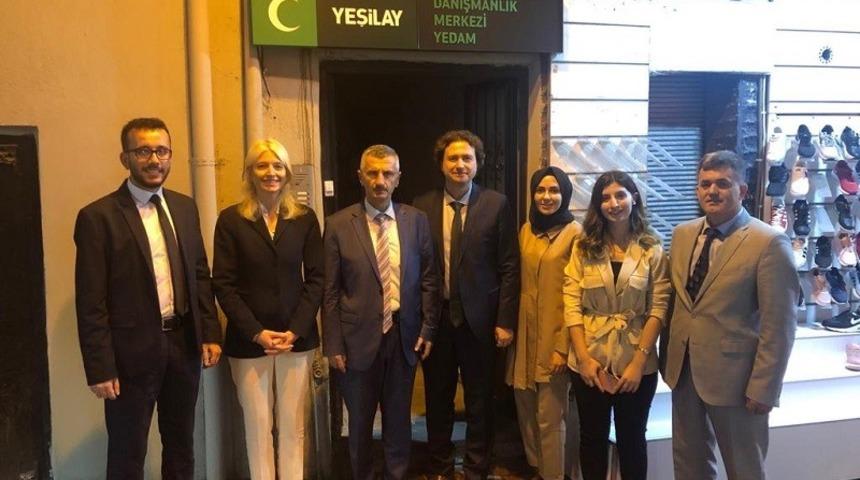 Bektaş&rsquo;tan YEDAM&rsquo;a ziyaret