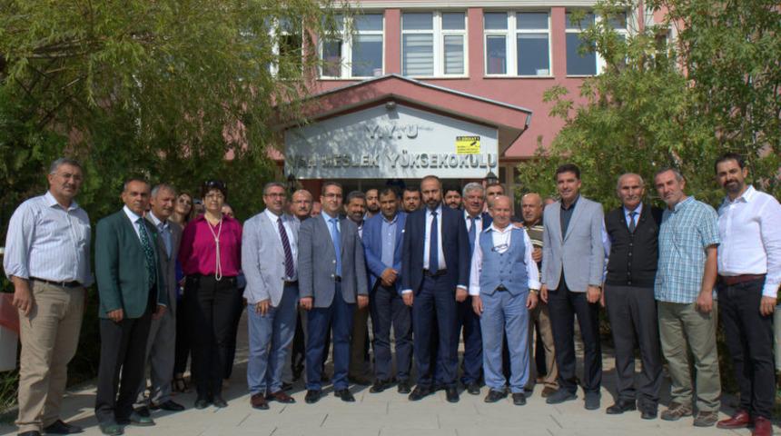 Rekt&ouml;r Şevli&rsquo;den Van MYO&rsquo;ya ziyaret