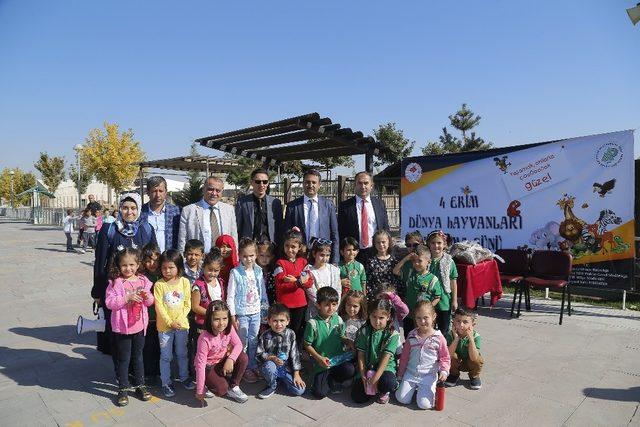 Büyükşehir çocukların hayvan sevgisini pekiştiriyor 1