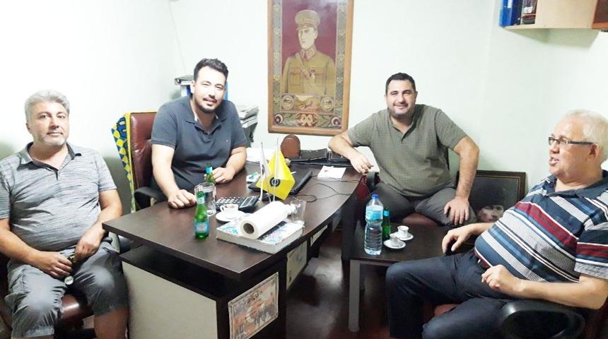 Tezcan sanayi esnafını ziyaret etti