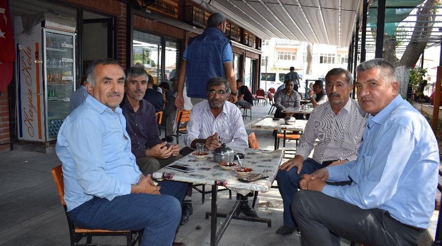 CHP Ak&ccedil;adağ İl&ccedil;e Başkanından esnaf ziyareti