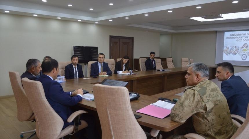 Ardahan&rsquo;da &ldquo;&Uuml;niversite G&uuml;venliği Koordinasyon Toplantısı&rdquo; yapıldı