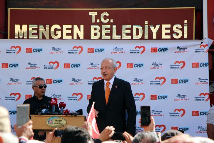 Kılıçdaroğlu'ndan Bolu'da mikrofonsuz konuşma G1