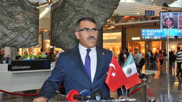 Meksikalı sanatçı Jorge Marin'in heykelleri İstanbul Havalimanı'nda 