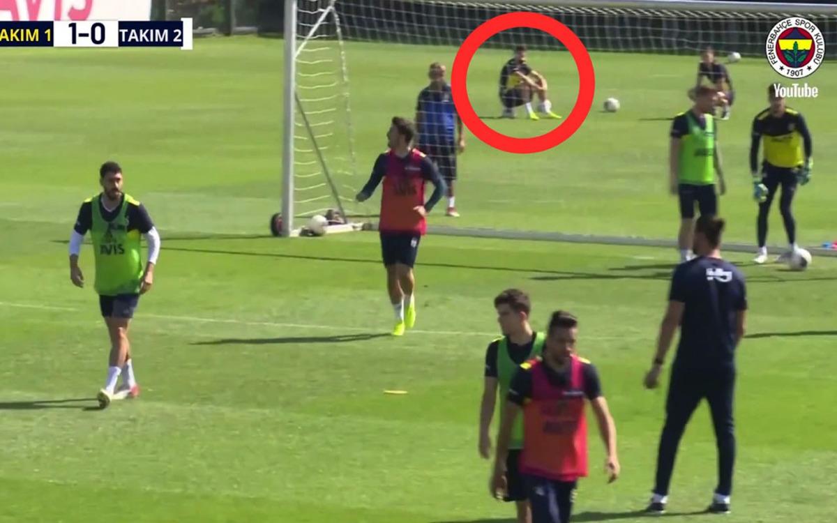 F.Bah&ccedil;e'de şoke eden g&ouml;r&uuml;nt&uuml;! Tepki yağdı