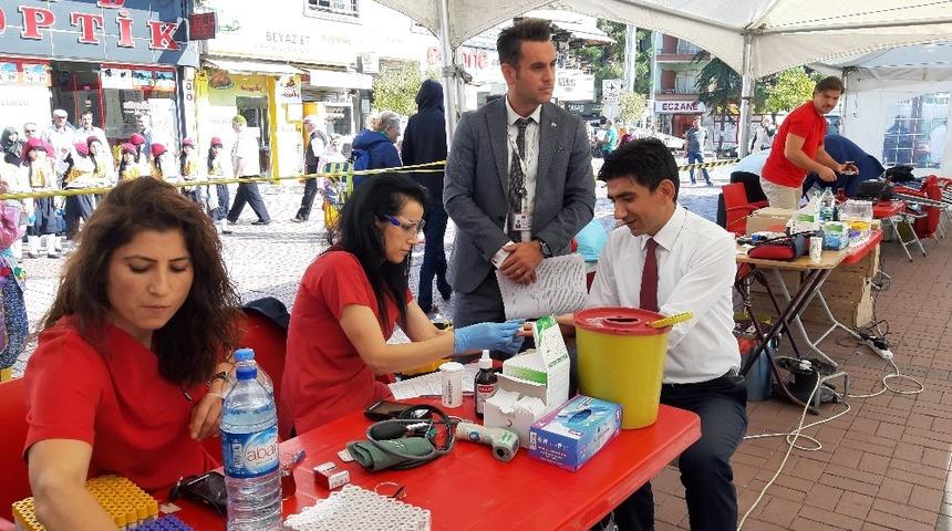 Geleneksel Çaycuma Kan Bağışı günü gerçekleşti