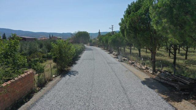 Geyre’de altyapı çalışmalarından sonra üstyapı çalışmaları da tamamlandı