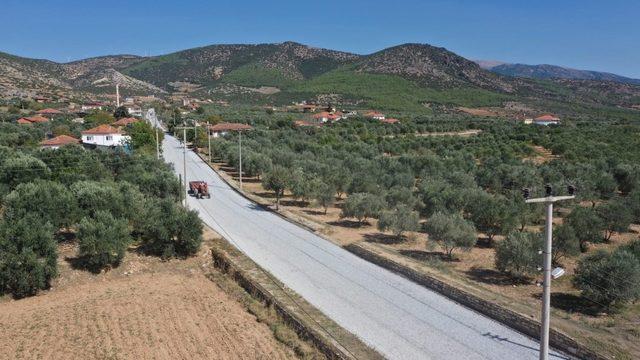 Geyre’de altyapı çalışmalarından sonra üstyapı çalışmaları da tamamlandı