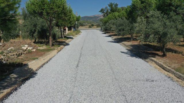 Geyre’de altyapı çalışmalarından sonra üstyapı çalışmaları da tamamlandı