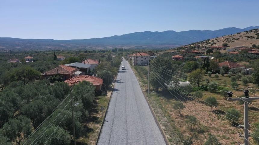 Geyre’de altyapı çalışmalarından sonra üstyapı çalışmaları da tamamlandı