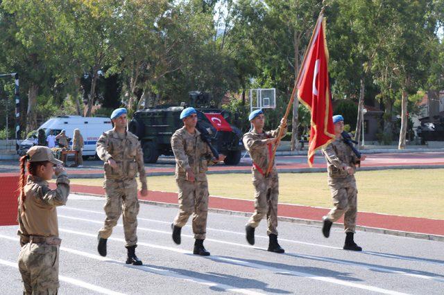 Foça'da 482 subay adayı yemin etti