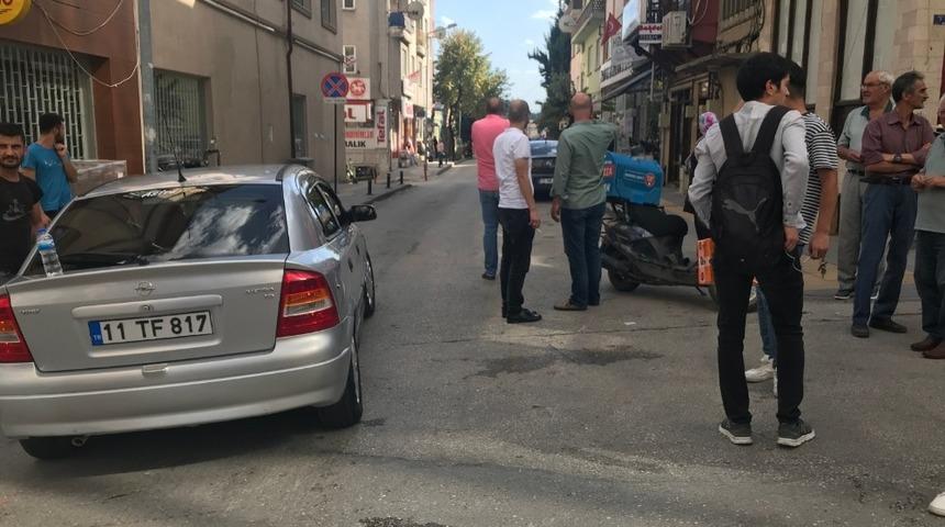 Bilecik’te otomobil ile motosiklet çarpıştı : 1 yaralı