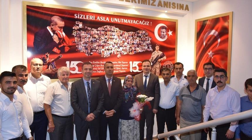 Kozan Adliyesi’nde 15 Temmuz Şehitler Köşesi açıldı