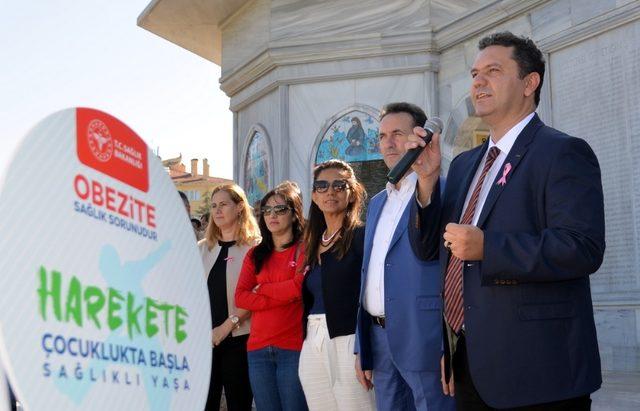 Obezite ile mücadele için yürüdüler 2