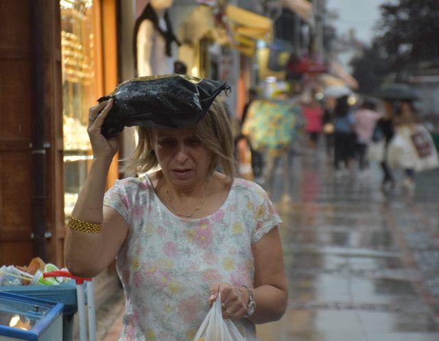 Trakya'da beklenen yağış başladı