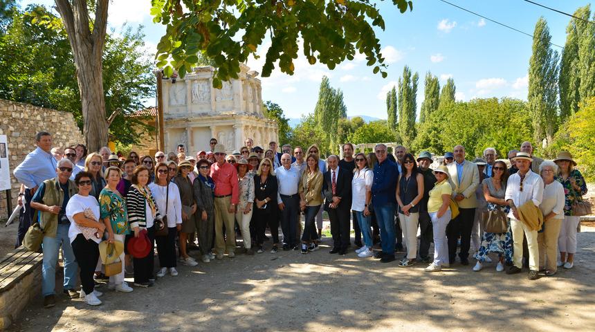 Aphrodisias’ta kazılar Geyre Vakfı desteğiyle sürüyor