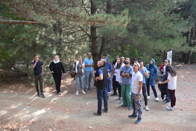 Geleceğin tıbbi bitki teknikerlerine Kazdağları’nda uygulamalı eğitim