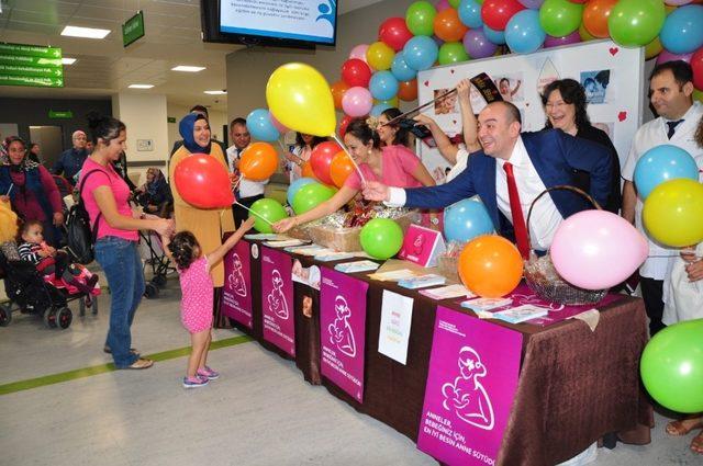 Manisa Şehir Hastanesinde ’Emzirme Etkinliği’