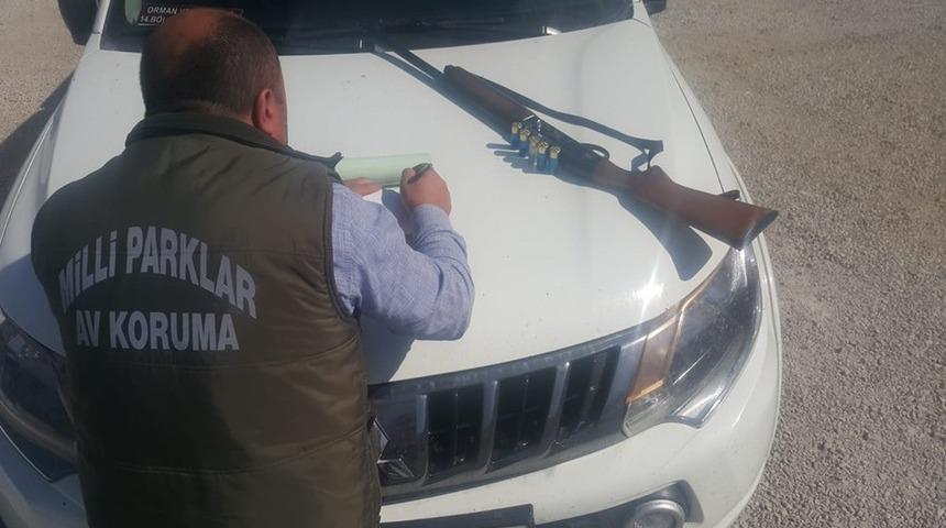 Gevaş&rsquo;ta ka&ccedil;ak avlanan bir kişiye bin 665 TL idari para ceza parası uygulandı