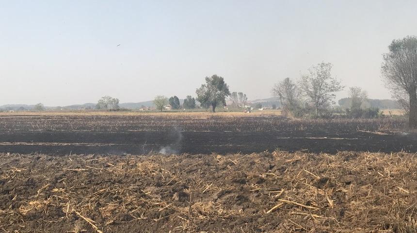 Şehrin &uuml;st&uuml;ndeki dumanın anız yangınlarından &ccedil;ıkan duman olduğu belirlendi