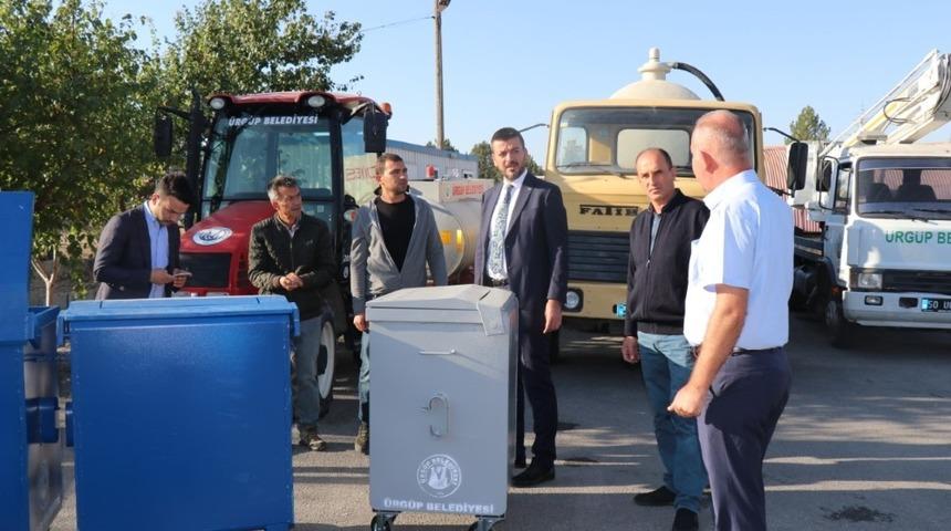 &Uuml;rg&uuml;p&rsquo;te sıfır atık projesi uygulanıyor