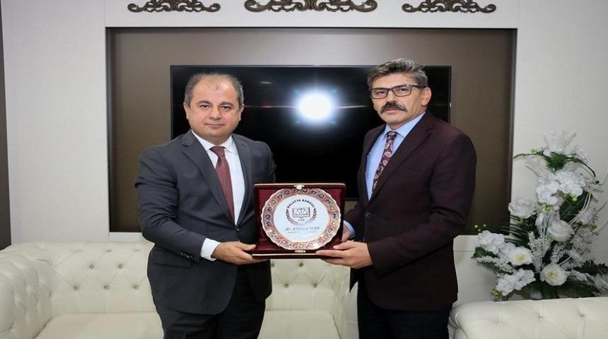 Baro Başkan Han&rsquo;dan Emniyet M&uuml;d&uuml;r&uuml; Dağdeviren&rsquo;e ziyaret