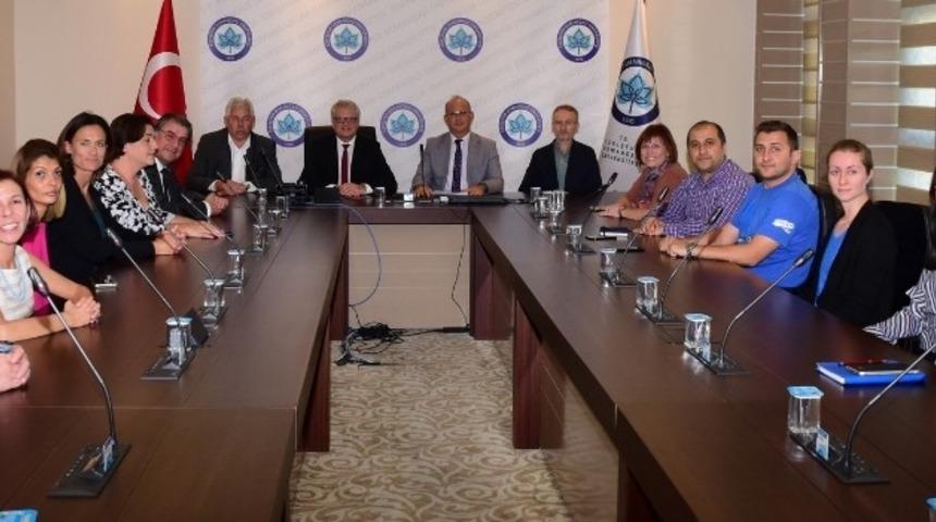 Linz Belediye Başkanı Klaus Luger&rsquo;den ESOG&Uuml;&rsquo;ye ziyaret