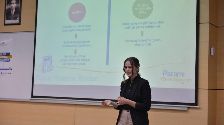 Girişimci adaylarına finansal okuryazarlık eğitimi d&uuml;zenlendi