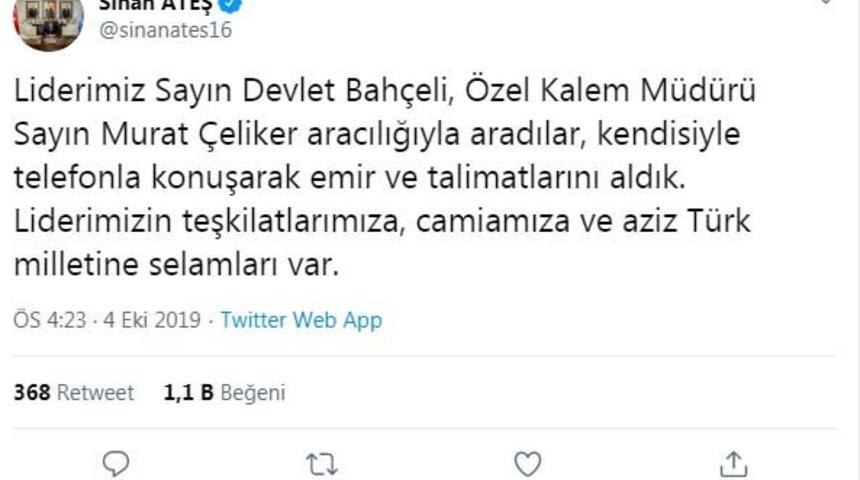 &Uuml;lk&uuml; Ocakları Genel Başkanı: Liderimizin camiamıza selamları var