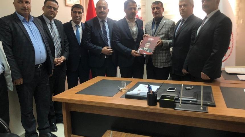 AK Parti heyetinden Başkan Adıyaman&rsquo;a ziyaret