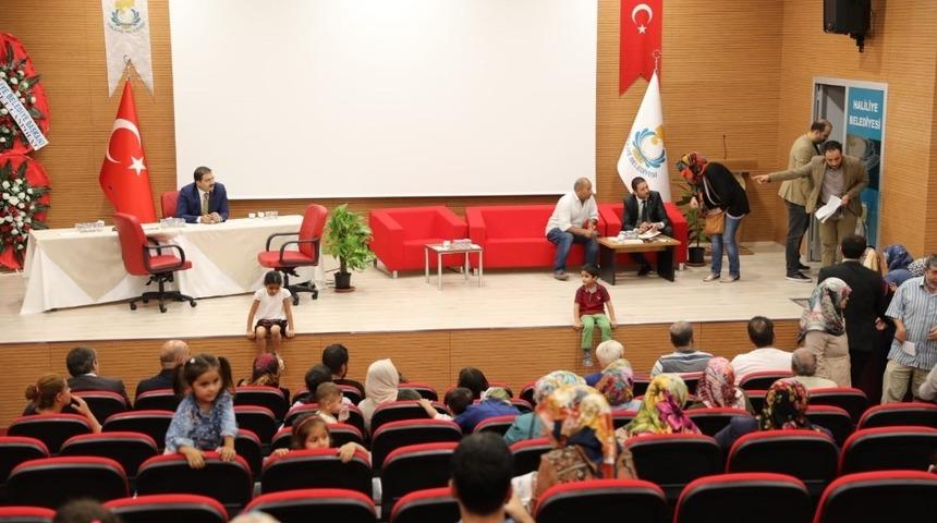 Haliliye&rsquo;de halk g&uuml;n&uuml; toplantısı d&uuml;zenlendi
