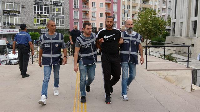 Kazara eniştesini vuran kayınbirader ile kavgaya karışan 2 kişi adliyede (2)