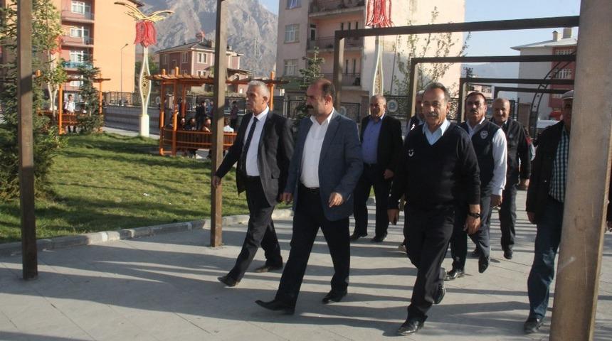 Başkan Karaman&rsquo;dan esnaf ziyareti