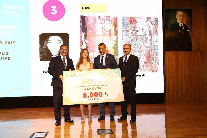 Halı Tasarım Yarışması finalinde tasarımcılara ödül G4