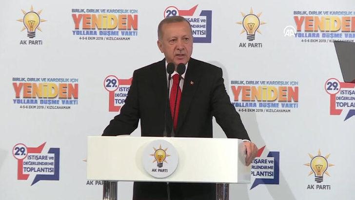 Erdoğan'dan BM'nin 74. kuruluş yıl dönümü mesajı
