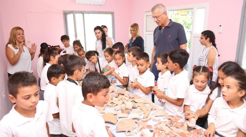 Çocuklar, tarihi yerinde öğreniyor