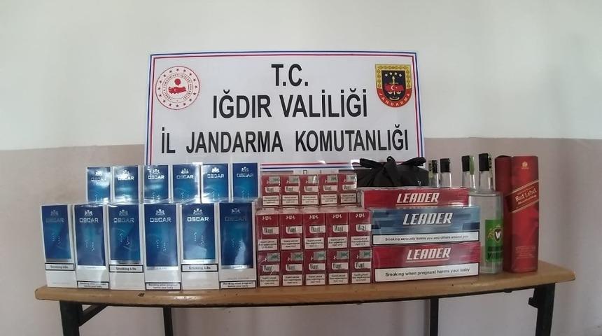 Jandarmadan ka&ccedil;ak&ccedil;ılık operasyonu