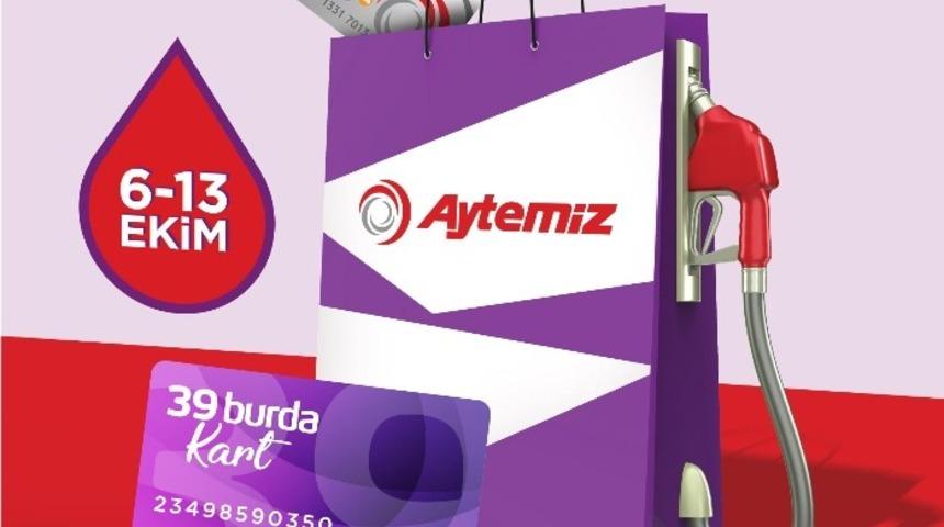 39 Burda alışverişlerine akaryakıt hediye
