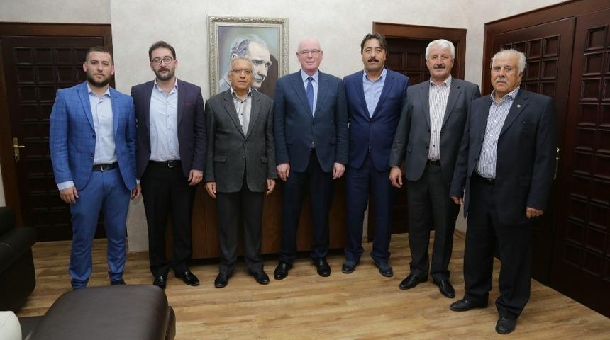 CHP Emirdağ İl&ccedil;e Başkanı Recep &Ouml;zer&rsquo;den Kazım Kurt&rsquo;a ziyaret