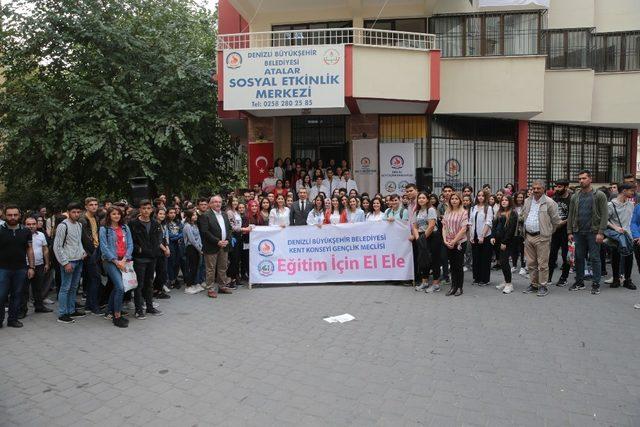 ’Eğitim için el ele projesi’ bu dönemin ilk ders zilini çaldı