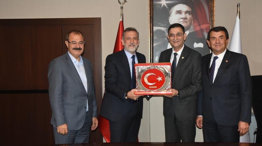 Bursa Ticaret Ve Sanayi Odası&rsquo;ndan GSO&rsquo;ya ziyaret